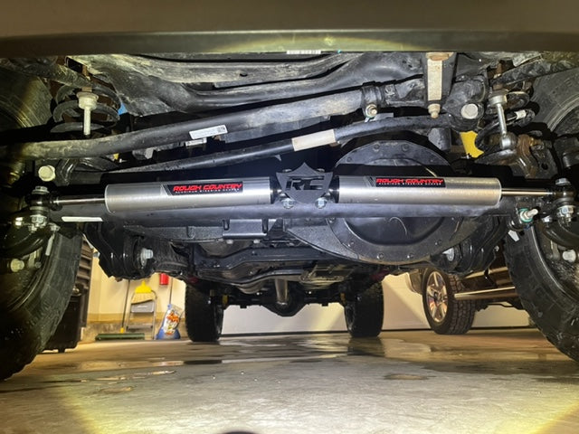 Rough Country V2 Dual Steering Stabilizer For 03-12 Ram 2500/3500 - Foto 2