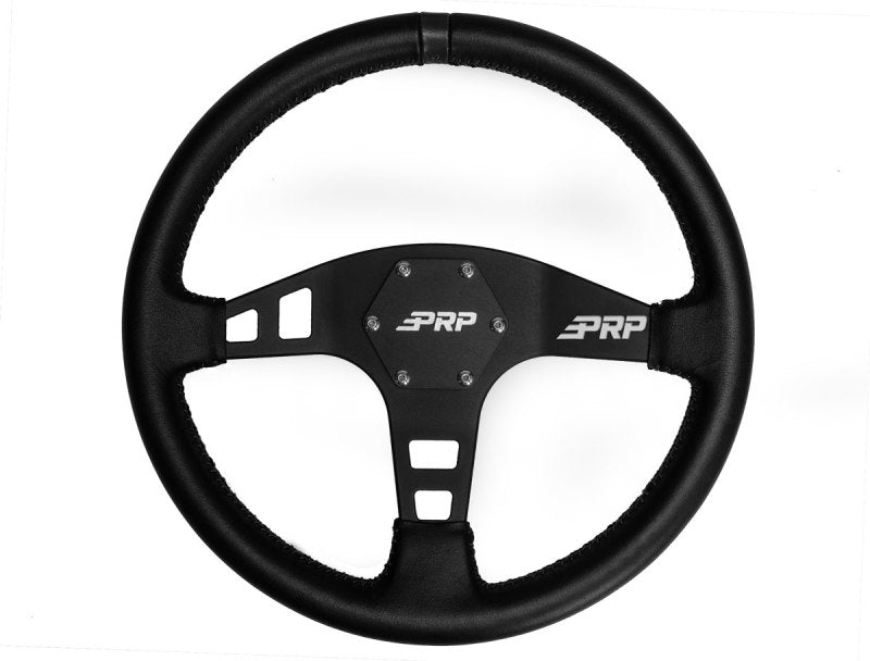 PRP Flat Steering Wheel | Black