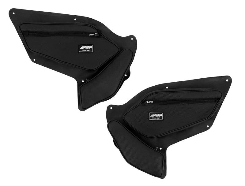 PRP Front Door Bags w/ Knee Pads For Polaris RZR Pro XP, Pro XP4, Pro R, Turbo R (PAIR)