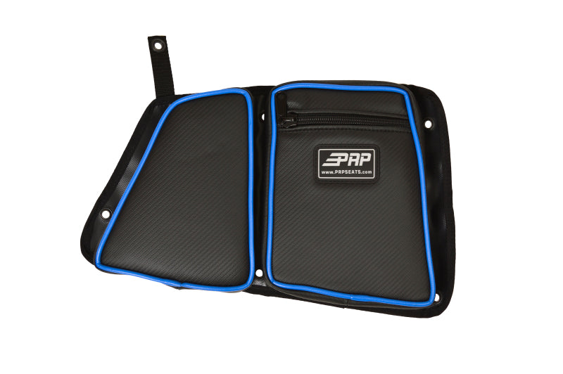 PRP RZR Door Bag w/ Knee Pad - Rear Passenger Side | Blue