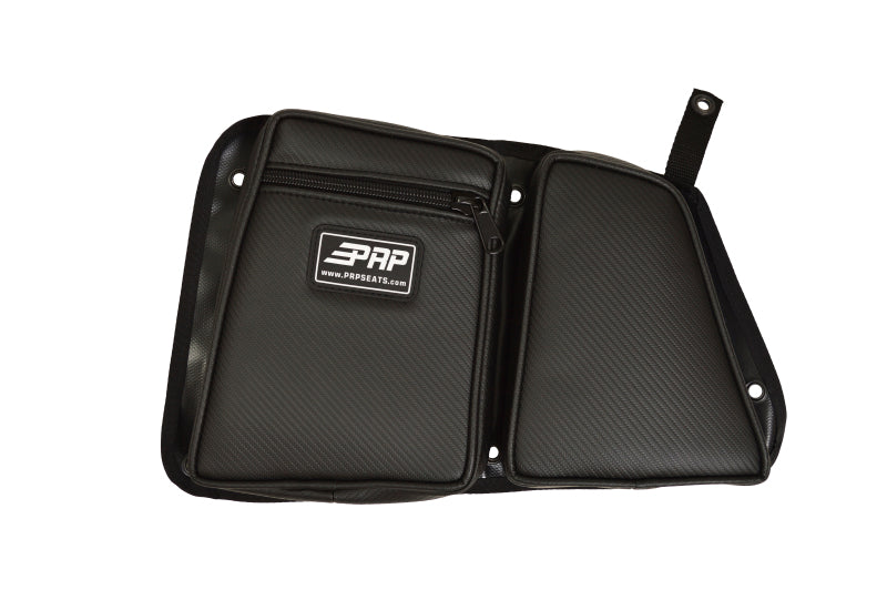 PRP RZR Stock Rear Door Bag w/ Knee Pad - Driver Side | Black