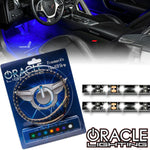 Oracle Ambient LED Lighting Flexible Strip Footwell Kit | ColorSHIFT - No controller