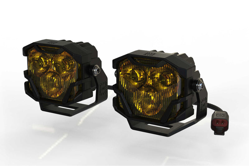 Morimoto 4Banger LED Pods | Combo/Yellow | PAIR