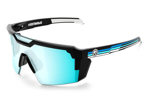 Heat Wave Future Tech Z87+ | Side Stripe Blue Customs – AK Motorsports
