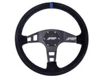 PRP Flat Steering Wheel - Suede | Blue