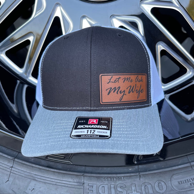 Let Me Ask My Wife Snapback | Black/Gray/White