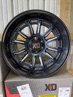 XD Series XD865 - Blue/Milled/Blk | 20x10 6x135 -18mm