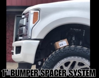 Wicked 1" Bumper Spacer Kit | 23+ F250/F350/F450