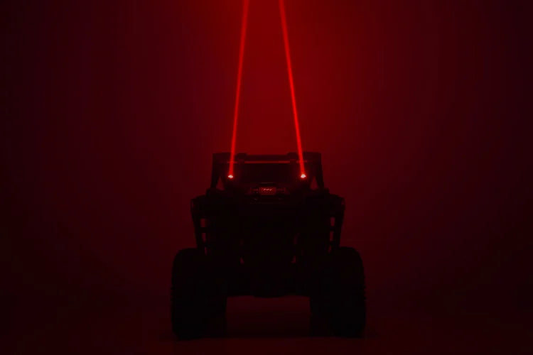 Rough Country Laser Whip Light Kit | RGBW | Pair