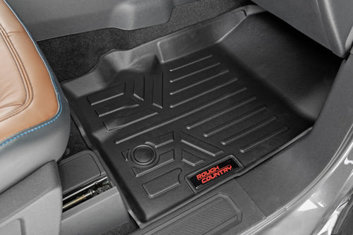 Rough Country Floor Mats | Front & Rear | 21+ Ford Bronco