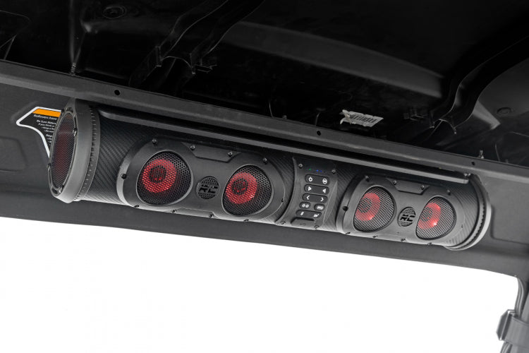 Rough Country Bluetooth LED Soundbar | 8 Speaker | IP66 Waterproof