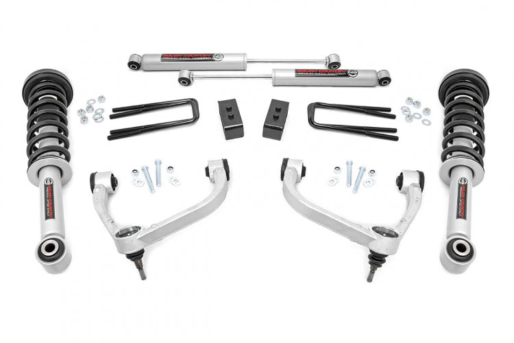 Rough Country 3" Lift Kit w/ Lifted Struts & Rear Premium N3 | 09-13 Ford F150