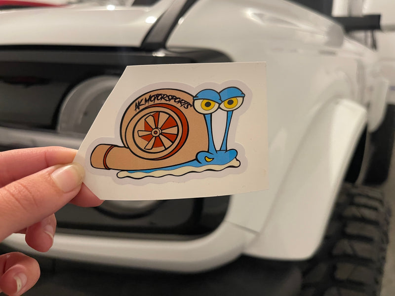 Snail Performance Sticker Snail Turbo Sticker – AK Motorsports