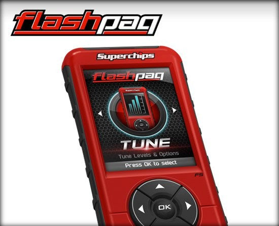 Superchips F5 Ford Flashpaq Handheld Tuner | 2015+ Ford F150