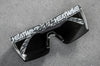 Heat Wave Lazer Face Z87+ Grey Frame & Nose Piece | Black Lens | Hydroshock Arms