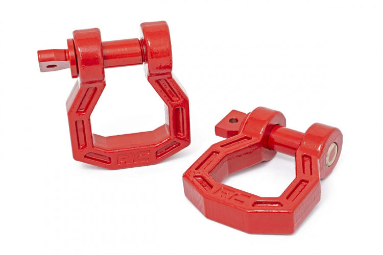 Rough Country Forged D-Ring Shackle Set
